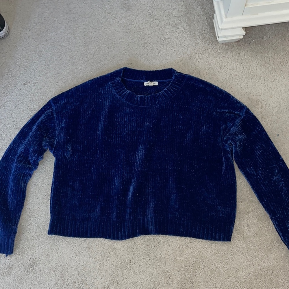blue sweater from urban outfitters